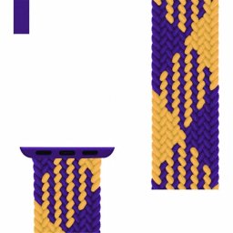 Řemínek iMore Braided Solo Loop Apple Watch Series 1/2/3 38mm - kobe (XS)