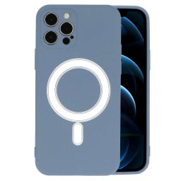 TEL PROTECT MagSilicone iPhone 12 - Modré