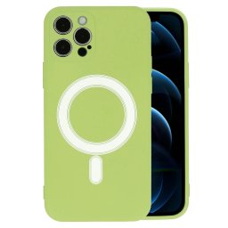 TEL PROTECT MagSilicone iPhone 12 - Zelené