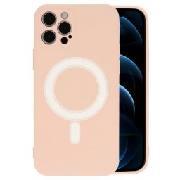 TEL PROTECT MagSilicone iPhone 12 Pro - Růžové