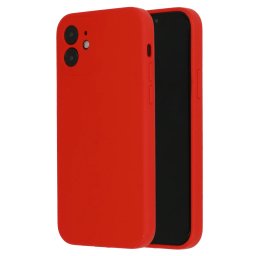 Pouzdro Vennus case Silicone Lite iPhone 12 - Červené