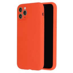Pouzdro Vennus case Silicone Lite iPhone 12 - Oranžové