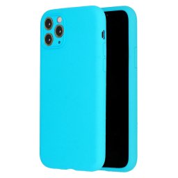Pouzdro Vennus case Silicone Lite iPhone 12 - Světle modré
