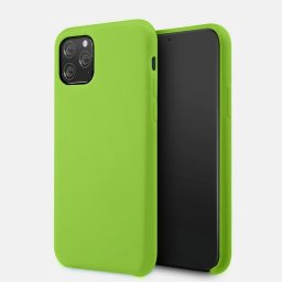 Vennus Silicone Case iPhone 12 - Světle zelené