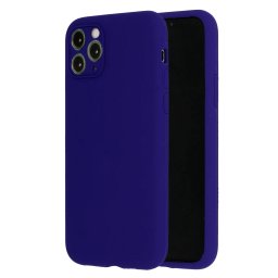 Pouzdro Vennus Silicone Case Apple iPhone 12 Pro - Tmavě fialové
