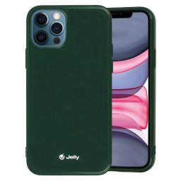 Pouzdro Toptel Jelly ALL DAY iPhone 12 mini - Tmavě zelené