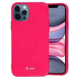 Toptel Jelly ALL DAY iPhone 12 Pro Max - Tmavě růžové