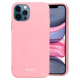 Pouzdro Toptel Jelly ALL DAY iPhone 12 Pro/12 - Světle růžové