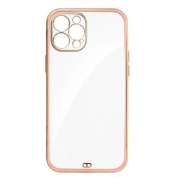 Pouzdro Forcell LUX Case iPhone 13 Pro - Růžová
