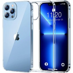 Pouzdro TopQ iPhone 13 mini silikon 2 mm čiré