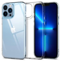 Pouzdro Spigen Quartz Hybrid iPhone 13 Pro - Crystal Clear