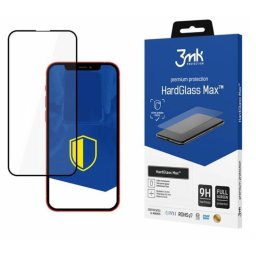 3MK HardGlass Max iPhone 13 Pro Max black, FullScreen Glass 5903108408486
