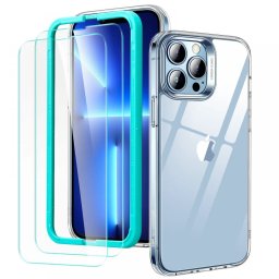 Pouzdro ESR Classic Hybrid & Screen Shield iPhone 13 Pro Max - Čiré