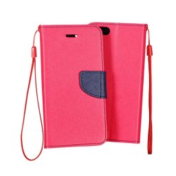 Pouzdro Fancy Book Iphone 13 Pro Max - Růžové/Modré