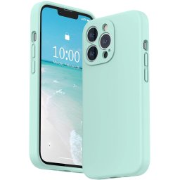 Pouzdro Vennus Silicone Lite iPhone 13 Pro Max - Mint
