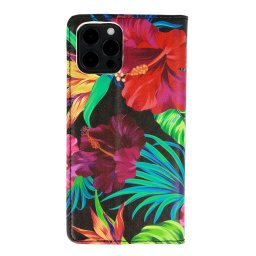 Pouzdro Vennus Smart Book Flower iPhone 13 Pro - Design 2