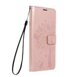Pouzdro Forcell MEZZO Book iPhone 13 Pro Max - Strom růžově zlatý