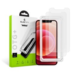 GLASTIFY OTG+ Apple iPhone 12 Pro/12 [2-Pack]