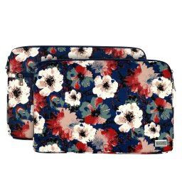Wonder Sleeve Laptop 13"-14" - Modré s kaméliemi