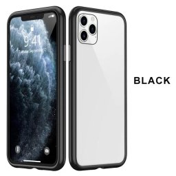 Pouzdro XO Glass Case na Apple iPhone 11 Pro Max - Černé