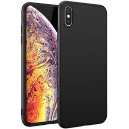 Pouzdro Toptel Back case Matt iPhone XS MAX černé