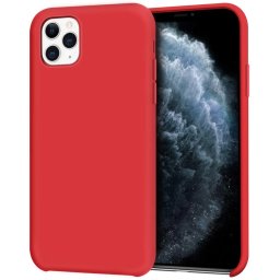Silikonový kryt iMore Silicone Case na iPhone 11 Pro - Červený