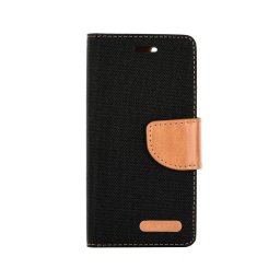 Pouzdro Forcell Canvas Book iPhone 11 Pro Max - Černé