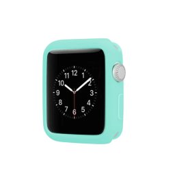 Silikonový kryt SILICONE CASE na Apple Watch Series 3/2/1 (42mm) - Mint