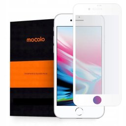 Mocolo GLASS FILM TG+ Case Friendly na iPhone 7/8/SE (2020/2022) - Bílé