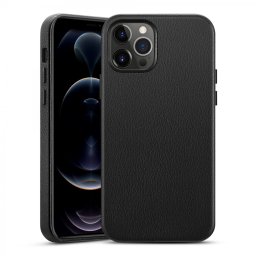Pouzdro ESR Metro Premium Apple iPhone 12/12 Pro - Černé