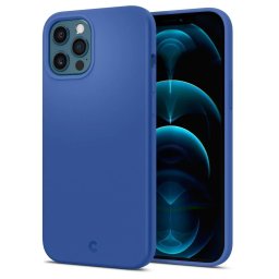 Pouzdro Spigen Cyrill Silicone Apple iPhone 12 Pro Max - Linen Blue