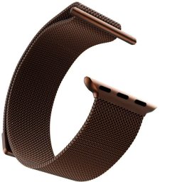 Řemínek iMore MILANESE LOOP Apple Watch Series 3/2/1 (38mm) - Kávově hnedý