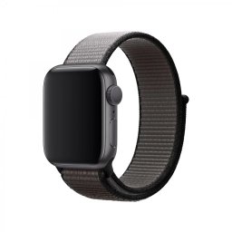 Řemínek iMore NYLON Apple Watch Series 1/2/3 42mm - Černošedý