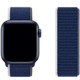 Řemínek iMore NYLON Apple Watch Series 1/2/3 42mm - Dark Sea Blue