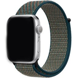 Řemínek iMore NYLON Apple Watch Series 1/2/3 42mm - Hyper Crimson/Neptune Green