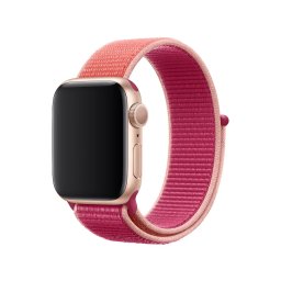 Řemínek iMore NYLON Apple Watch Series 1/2/3 42mm - Tmavě fusiový
