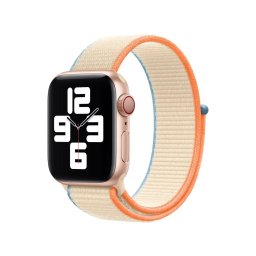 Řemínek iMore NYLON Apple Watch Series 1/2/3 38mm - Cream