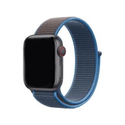 Řemínek iMore NYLON Apple Watch Series 1/2/3 38mm - Waves blue