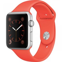 Řemínek iMore SmoothBand pro Apple Watch Series 1/2/3 (38mm) - Meruňkový