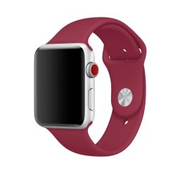 Řemínek iMore SmoothBand pro Apple Watch Series 1/2/3 (38mm) - Vínový