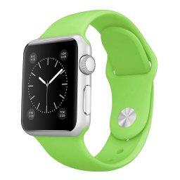 Řemínek iMore SmoothBand pro Apple Watch Series 1/2/3 (42mm) - Limetkově zelený