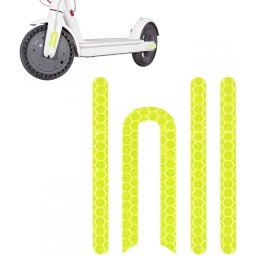 Sada reflexních nálepek Xiaomi Mi Electric Scooter 2/Pro - Žlutá