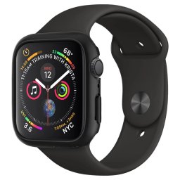 Ochranný rámeček Spigen Thin Fit na Apple Watch Series 4/5/6/SE (44mm) - Černý