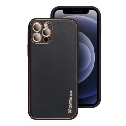 Pouzdro Forcell LEATHER Case Apple Iphone 13 PRO MAX - Černá