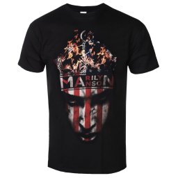 tričko pánské Marilyn Manson - Crown - ROCK OFF - MMTS0505MB
