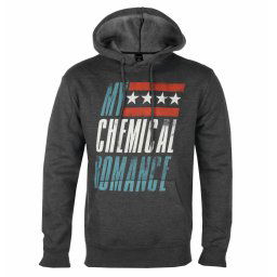 mikina pánská My Chemical Romance - Raceway - CHARCOAL - ROCK OFF - MCRHD05MC