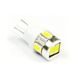 Interlook LED auto žárovka LED T10 W5W 6 SMD 5630 bílá 12V IL219