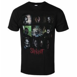tričko pánské Slipknot - Blocks - Black - ROCK OFF - SKTS14MB