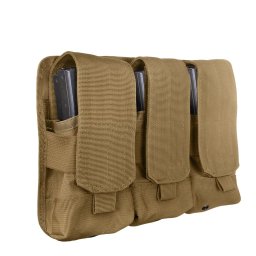 ROTHCO sumka na 3 zásobníky UNIVERSAL COYOTE