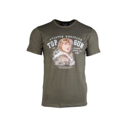 Triko krátký rukáv AVIATOR ZELENÉ vel. L